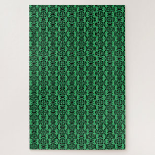 Ancient Celtic Cross Knotwork Fine Art Jigsaw Puzzle