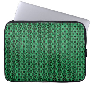 Ancient Celtic Cross Knotwork Fine Art Laptop Sleeve