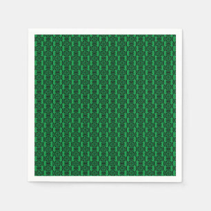 Ancient Celtic Cross Knotwork Fine Art Napkin