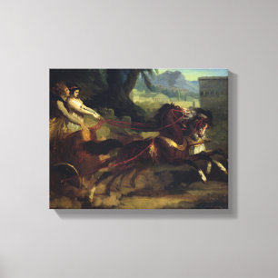 Ancient Chariot Race Canvas Print