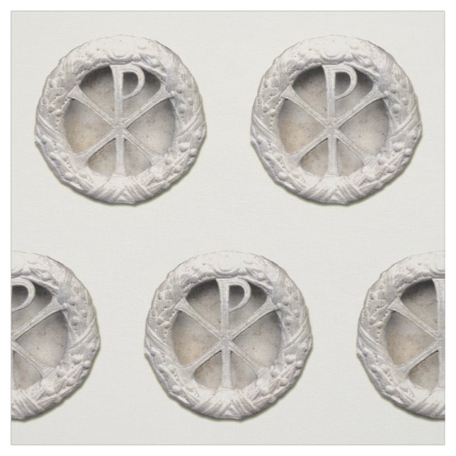Ancient Chi Rho Sign Fabric (Swatch)