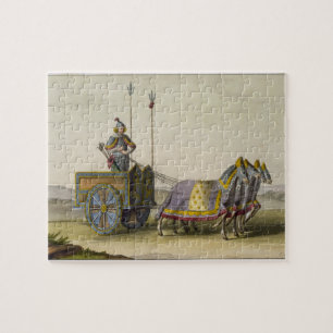 Ancient Chinese War Chariot, from 'Le Costume Anci Jigsaw Puzzle