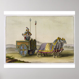 Ancient Chinese War Chariot, from 'Le Costume Anci Poster