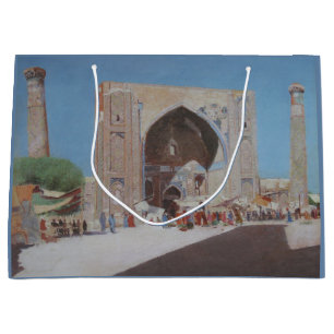 Ancient City of Samarkand (by Vasily Vereshchagin) Large Gift Bag