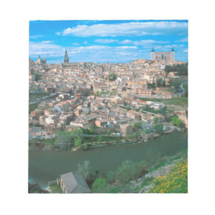 Ancient city of Toledo, Spain. Notepad