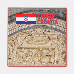 Ancient city Trogir in Croatia, travel Magnet