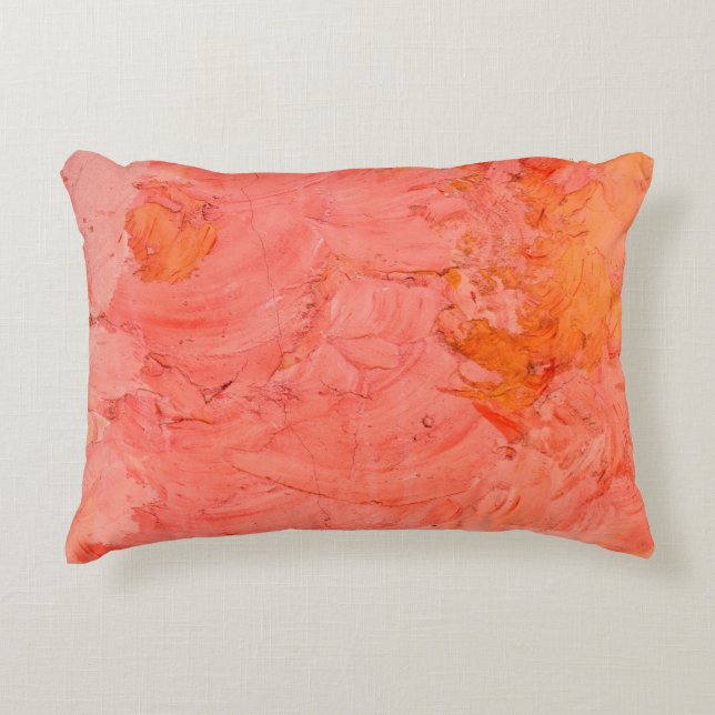 Ancient clay wall texturesabstract, aged, ancient, decorative cushion (Front)