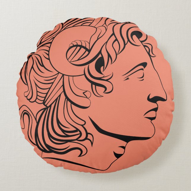 ancient coin pillow (Front)