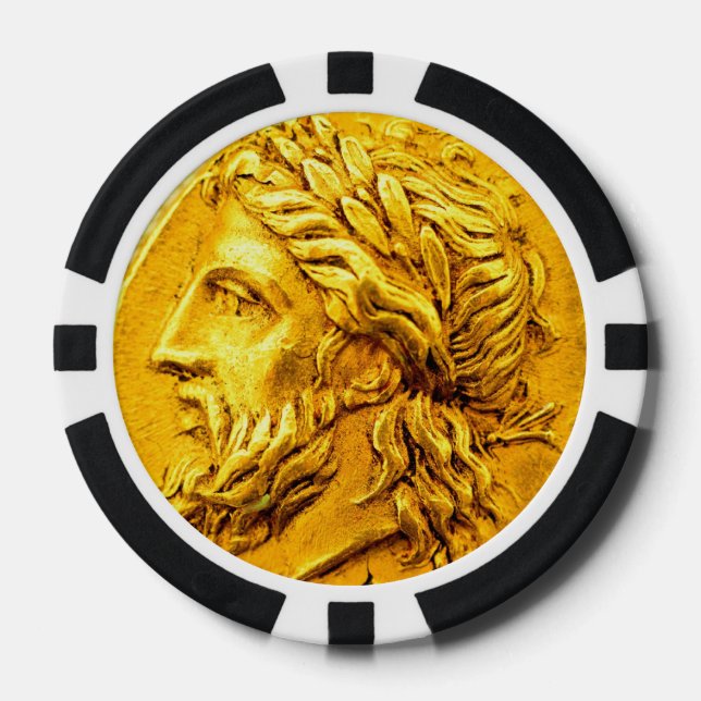 Ancient Coin Poker Chips (Front)