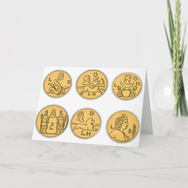 Ancient Coins Card (Front)