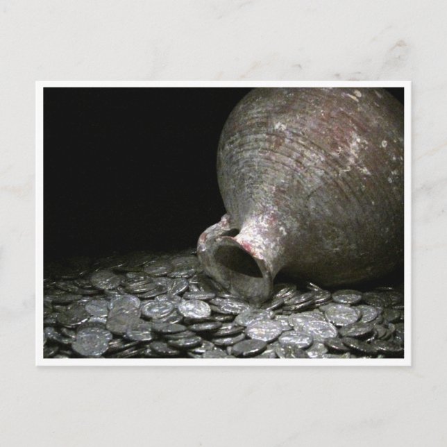 ancient coins postcard (Front)