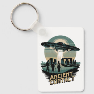 Ancient Contact – The Mystery of Stonehenge Key Ring
