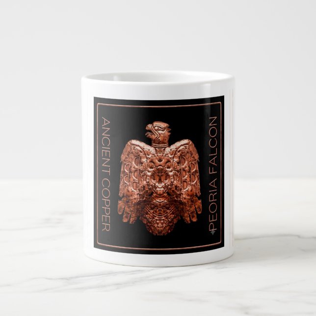 Ancient Copper Peoria Falcon Restored coffee mug (Front)