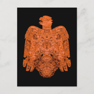 ANCIENT COPPER PEORIA FALCON RESTORED Postcard