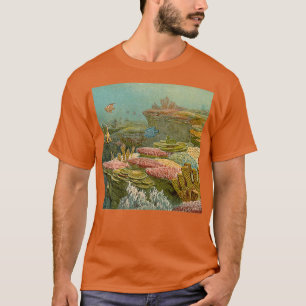 ancient coral reefs illustration T-Shirt