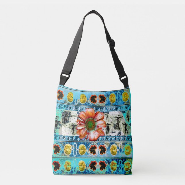 Ancient Dance and a Flower Commuter Bag (Front)