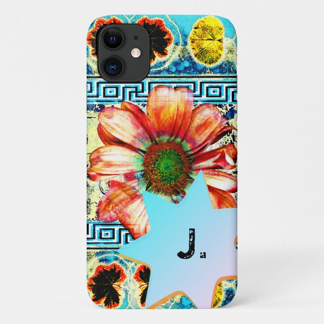 Ancient Dance Monogram Case-Mate iPhone Case (Back)