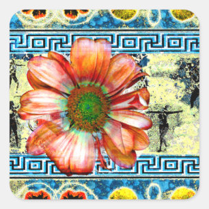 Ancient Dance Square Sticker