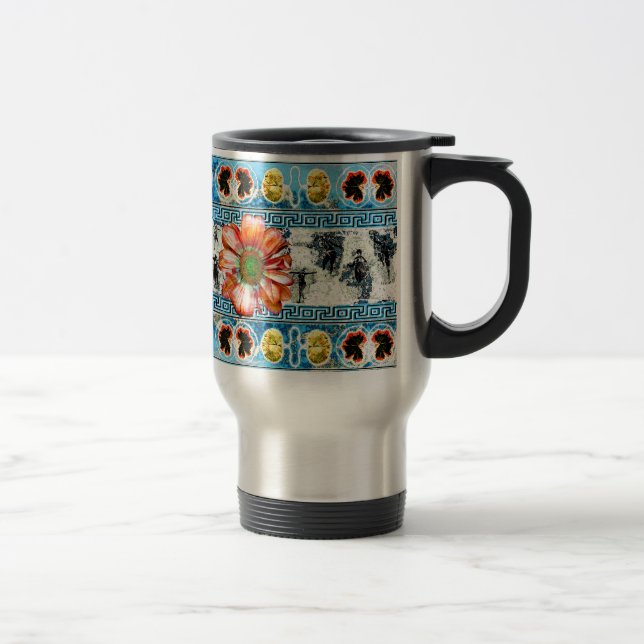 Ancient Dance Travel Mug (Right)