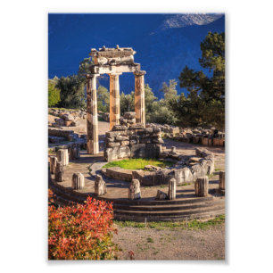 Ancient Delphi, Greece Photo Print