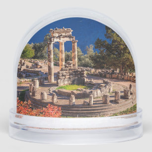 Ancient Delphi Greece Snow Globe – Omphalos