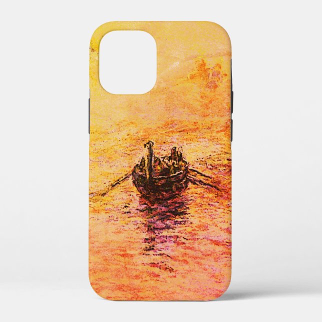 Ancient Dream Rowing Boat Case-Mate iPhone Case (Back)
