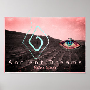 Ancient Dreams Limestone Quarry & Modern Legends Poster