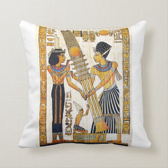 Ancient Egypt 1 Cushion Zazzle.co.uk