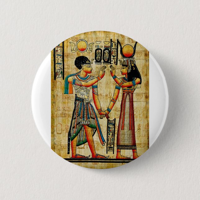 Ancient Egypt 5 6 Cm Round Badge (Front)