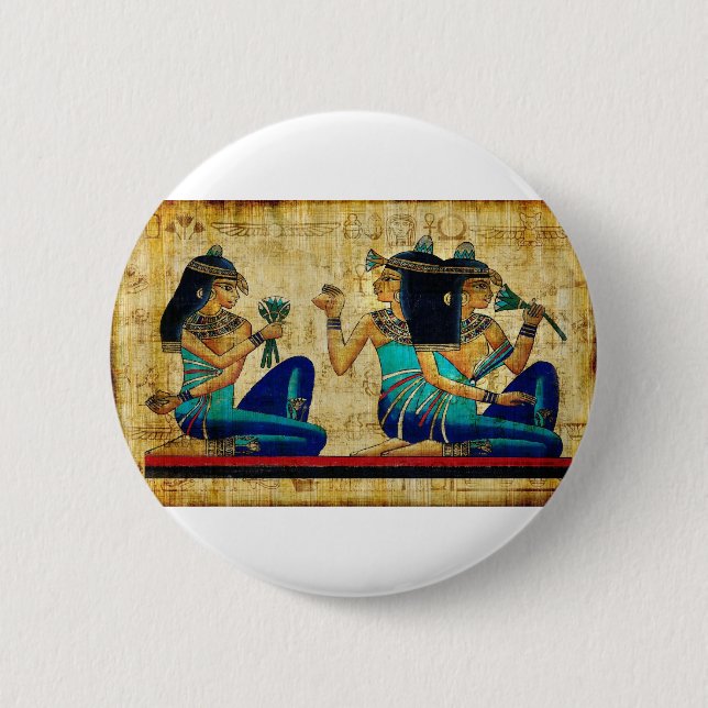 Ancient Egypt 6 Cm Round Badge (Front)