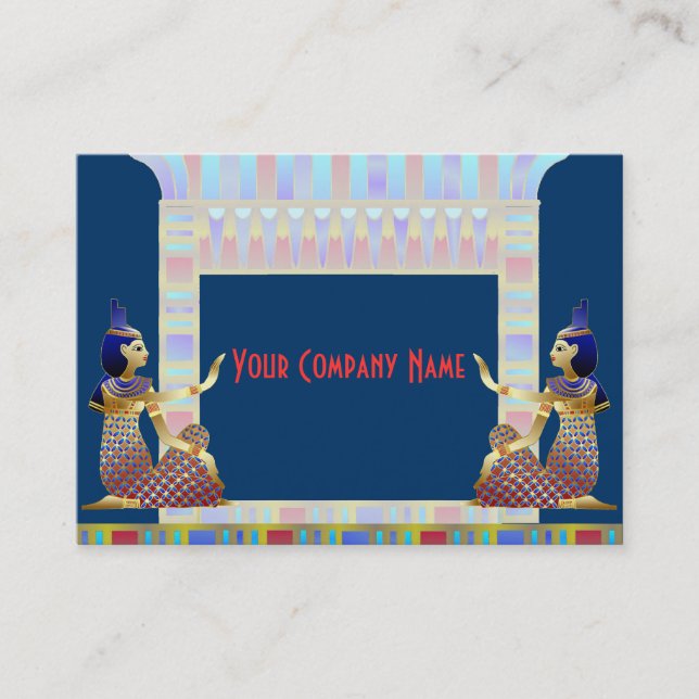 Ancient Egypt Business Card (Front)