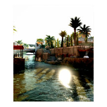 Ancient egypt city river