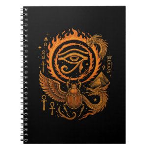 Ancient Egypt Esoteric Art Notebook - Horus Eye