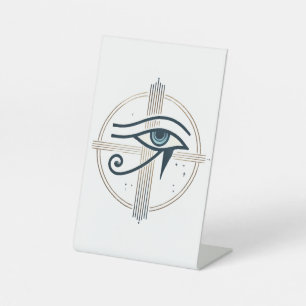 Ancient Egypt Eye of Horus Pedestal Sign