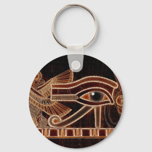 Ancient Egypt Eye of Horus Wadjet Keychain