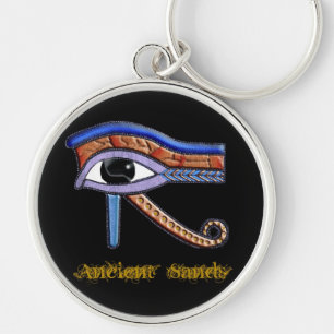 Ancient Egypt Eye of Horus Wadjet Keychain