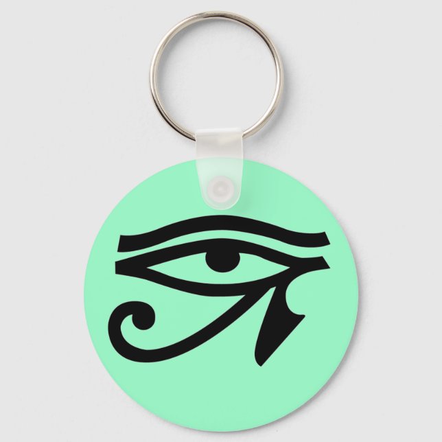 Ancient Egypt Eye Symbol Keychain (Front)