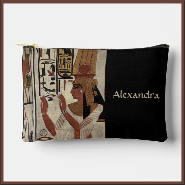 Ancient Egypt Goddess Accessory Pouch (Bookmark my store! https://www.zazzle.com/store/capricepetit)