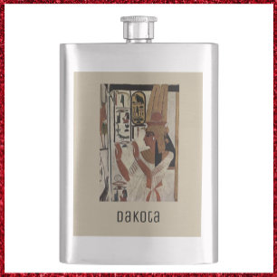 Ancient Egypt Goddess Hip Flask