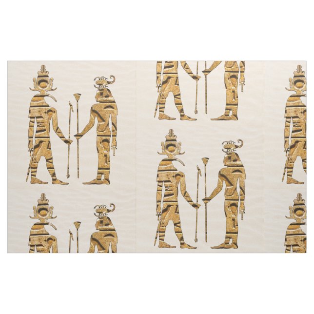 Ancient Egypt Gods Fabric (Fat Quarter)
