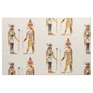 Ancient Egypt Gods Fabric