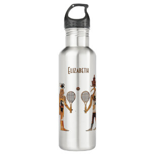 Ancient Egypt Gods Tennis Funny Water Bottle