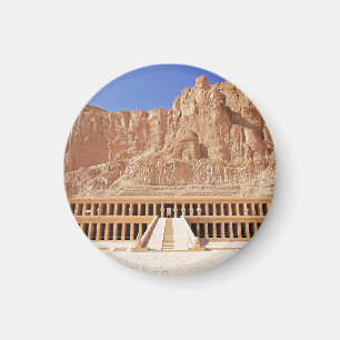 Ancient Egypt Hatshepsut Deir Bahri Temple Luxor Magnet
