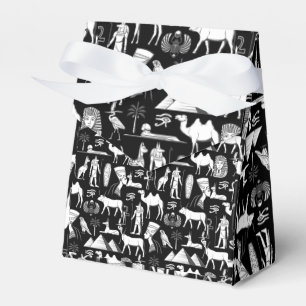 Ancient Egypt Hieroglyphic Symbol Pattern      Favour Box