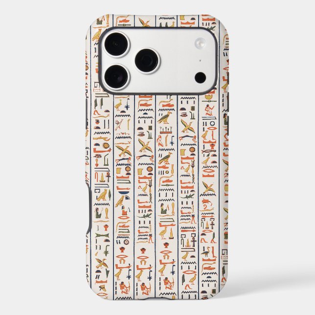 ancient egypt hieroglyphs pattern background histo (Back)