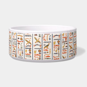 ancient egypt hieroglyphs pattern background histo