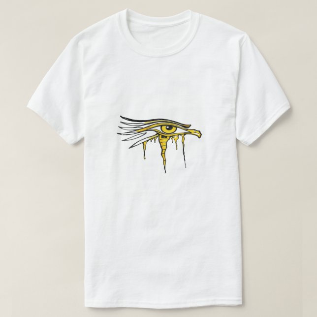 Ancient Egypt Pharaoh Graphic T-Shirt (Design Front)