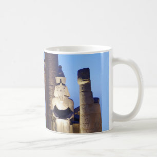 Ancient Egypt Pharaoh Ramses Giant Statue Karnak  Coffee Mug