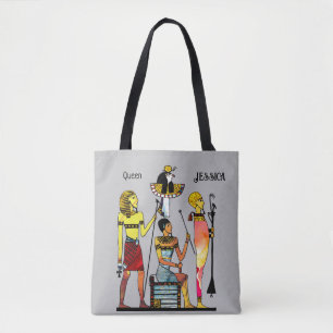 Ancient Egypt Pharaohs Lavish Ormamentation Tote Bag