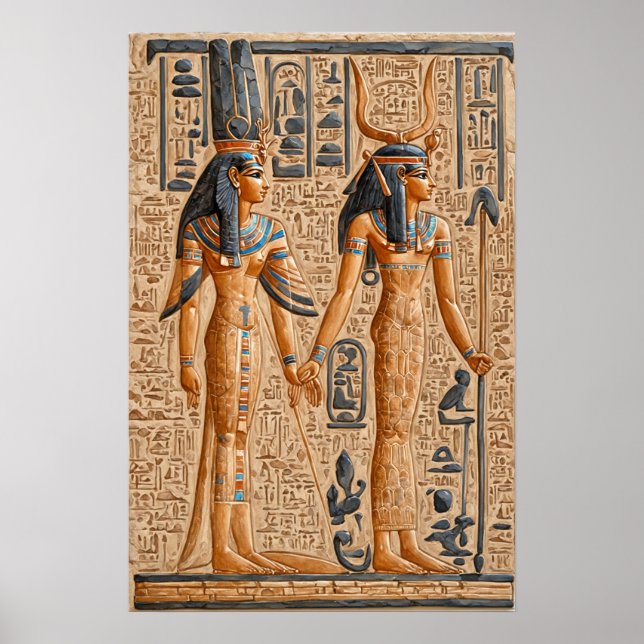 Ancient Egypt,Pharaonic Queen Hatshepsut || Poster (Front)